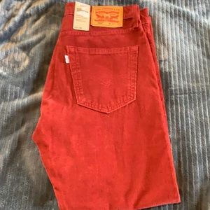 Levi’s 502 regular taper corduroy pants